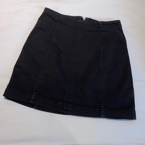 Black Free People Skirt